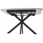 Стол АРИЗОНА 130 БЕТОН ЧИКАГО СВ.СЕРЫЙ / Черный каркас М-City