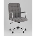 Кресло офисное TopChairs Comfo серый