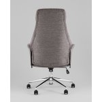Кресло офисное TopChairs Neoma темно-серый ткань