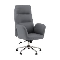 Кресло руководителя TopChairs Solid серый