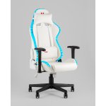 Кресло спортивное TopChairs GMM-080 белый на черной базе