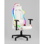 Кресло спортивное TopChairs GMM-080 белый на черной базе