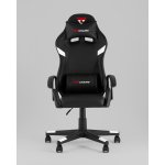 Кресло спортивное TopChairs Warden черно-белый