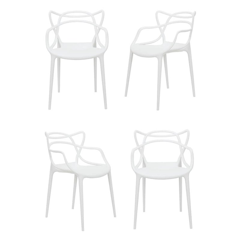 Комплект из 4-х стульев Masters белый