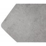 Стол АРИЗОНА 130 БЕТОН ЧИКАГО СВ.СЕРЫЙ / Черный каркас М-City