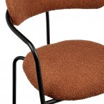 Стул Ant букле терракотовый FR 0999 Стул Ant букле терракотовый FR 0999
