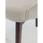 Стул ABI BOSTON-102 латте, ткань / орех, ®DISAUR