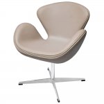 Кресло SWAN STYLE CHAIR латте Кресло SWAN STYLE CHAIR латте