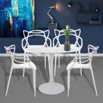 Комплект из 4-х стульев Masters белый