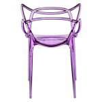 Стул Masters прозрачный сиреневый
