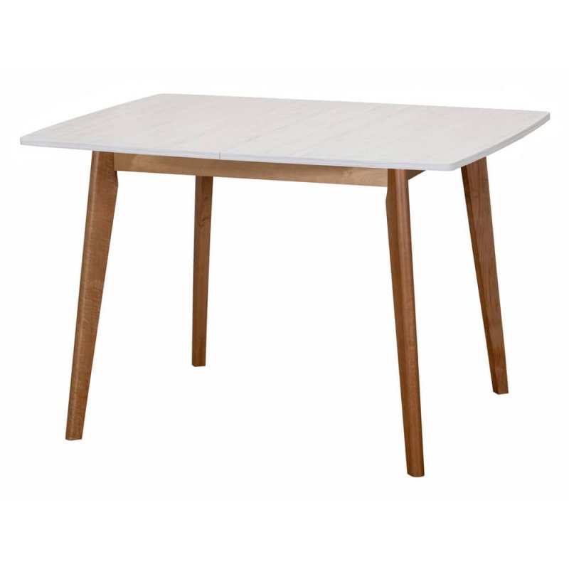 Стол Oslo раскладной 100-130x80x76см, Сосна Рандерс, орех миланский Стол Oslo раскладной 100-130x80x76см, Сосна Рандерс, орех миланский