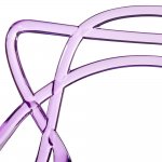 Стул Masters прозрачный сиреневый