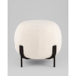 Пуф Флик new  ткань букле молочный