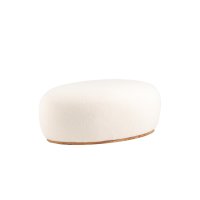 Пуф Полли XL тедди белый