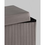 Пуф складной с ящиком Store Square антрацитовый