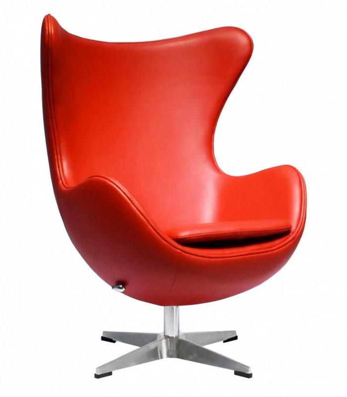 Кресло EGG STYLE CHAIR красный