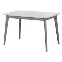 Стол Oslo раскладной 120-160x80x76см, Бетон лайт, серый Стол Oslo раскладной 120-160x80x76см, Бетон лайт, серый