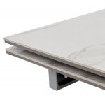 Стол Кентукки ЛАЙТ 140 PANDORA LIGHT, керамика / ЛАТТЕ, М-City