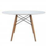 Стол Eames диам.100см, белый