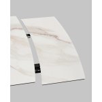 Стол Галац 120*80 см столешница стекло белое