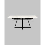 Стол Кассика 120*80 см столешница керамика белый