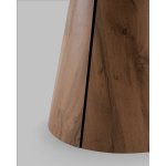 Стол круглый Стивенсон D120 столешница HPL дуб вотан