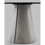 Стол круглый Стивенсон D120 столешница HPL метрополитан