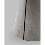 Стол круглый Стивенсон D120 столешница HPL метрополитан