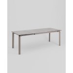 Стол обеденный Varden раскладной 160-220х90 см керамика серый