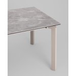 Стол обеденный Varden раскладной 160-220х90 см керамика серый