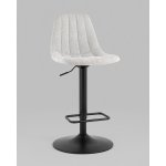 Стул барный Code рогожка светло-серый