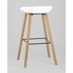 Стул барный LIBRA БЕЛЫЙ 2 шт