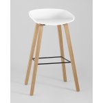 Стул барный LIBRA БЕЛЫЙ 2 шт