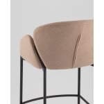 Стул полубарный Melia светло-коричневый