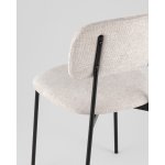 Стул Chao светло-серый черные ножки