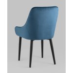 Стул Диана велюр сине-зеленый 4 шт
