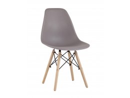 Стул Eames Style DSW темно-серый (разборный каркас)