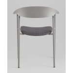 Стул Eila с подушкой пластик серый