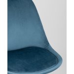 Стул FRANKFURT велюр синий 4 шт.
