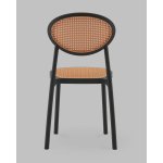 Стул Junie пластиковый чёрный