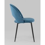 Стул Меган SN велюр пыльно-синий