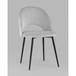 Стул Меган SN велюр светло-серый