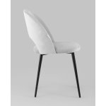 Стул Меган SN велюр светло-серый