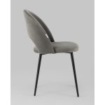 Стул Меган SN велюр тёмно-серый