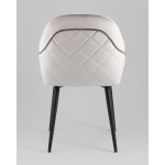 Стул Новел New велюр светло-серый