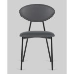 Стул обеденный Квинси велюр темно-серый