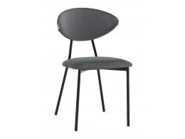 Стул обеденный Квинси велюр темно-серый