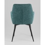 Стул обеденный Lynet рогожка голубой