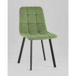 Стул Одди Original Square велюр пыльно-оливковый