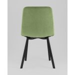 Стул Одди Original Square велюр пыльно-оливковый